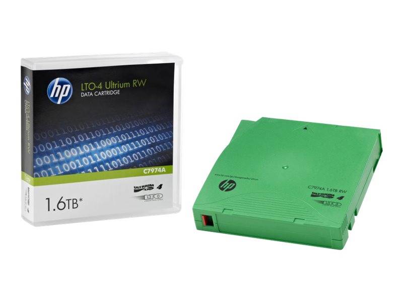 HPE RW Data Cartridge - LTO Ultrium 4 - 800 GB / 1.6 TB