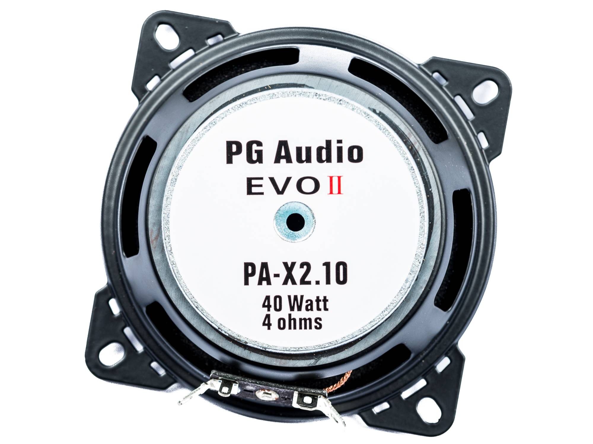 PG Audio Evo II 2.10 Koaxial Lautsprecher 10 cm max. 160 Watt,100 mm 1 Paar