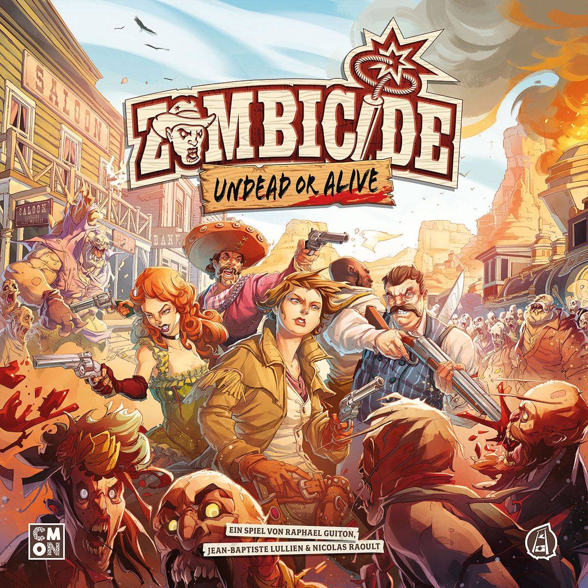 CMON - Zombicide: Undead or Alive Neu & OVP