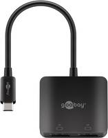 Goobay 60171 - USB Typ-C - DisplayPorts ausgang - USB-C Adapter to 2x DisplayPor