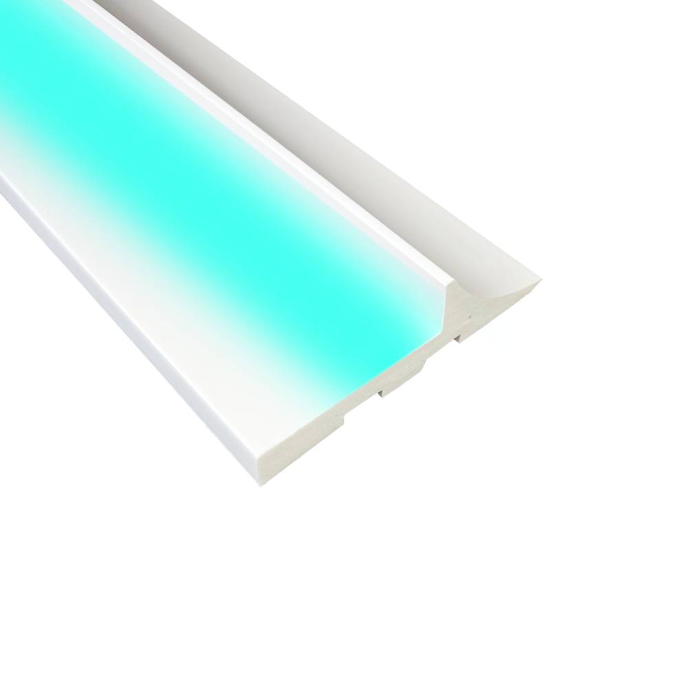 Sockelleisten Deckenleisten LED leicht & robust Stuckleisten 25,5M Lichtleisten Fußleisten INO-5