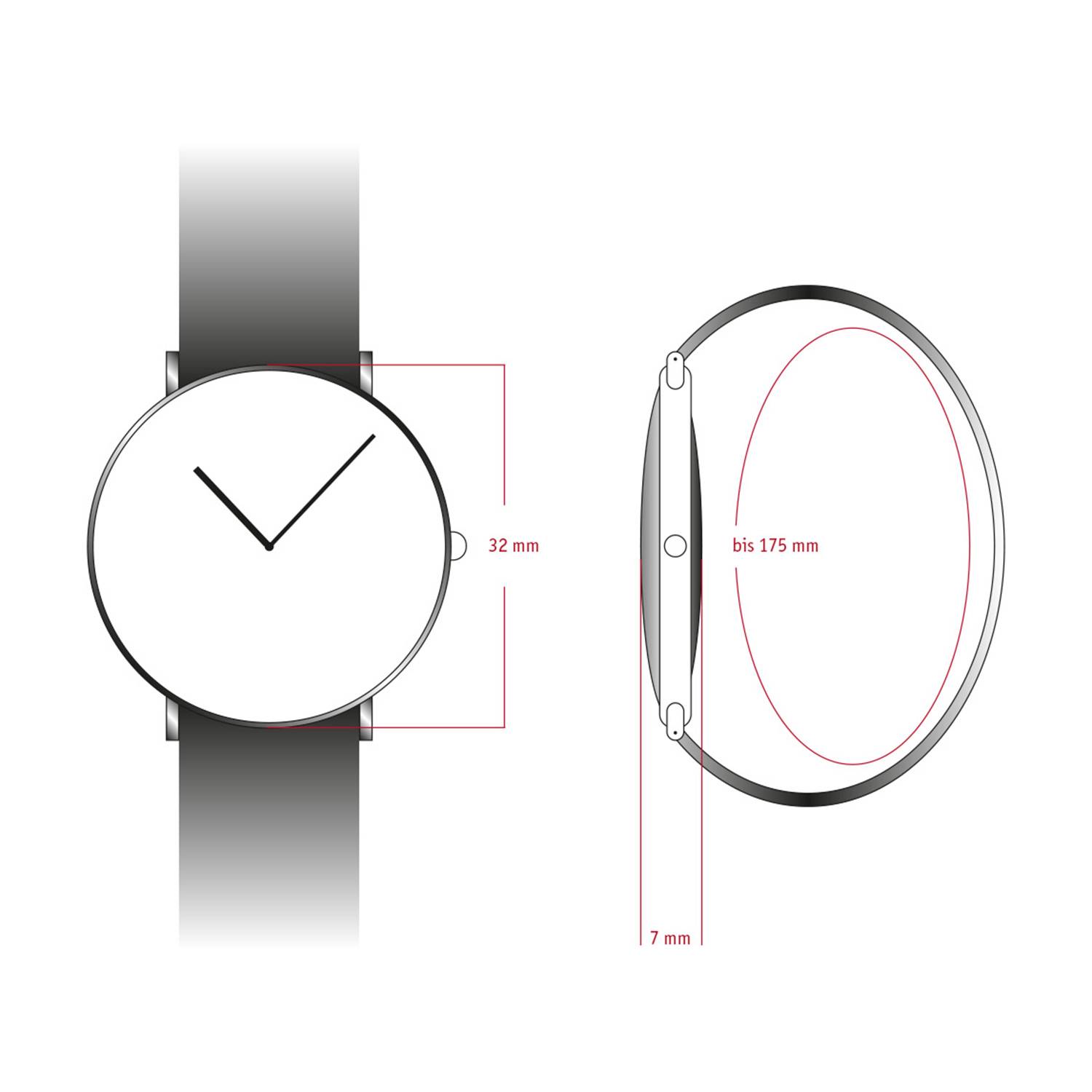 Dugena Damenuhr 4461093 Fiona, Quarz, weißes Zifferblatt, Edelstahl, Mineralglas