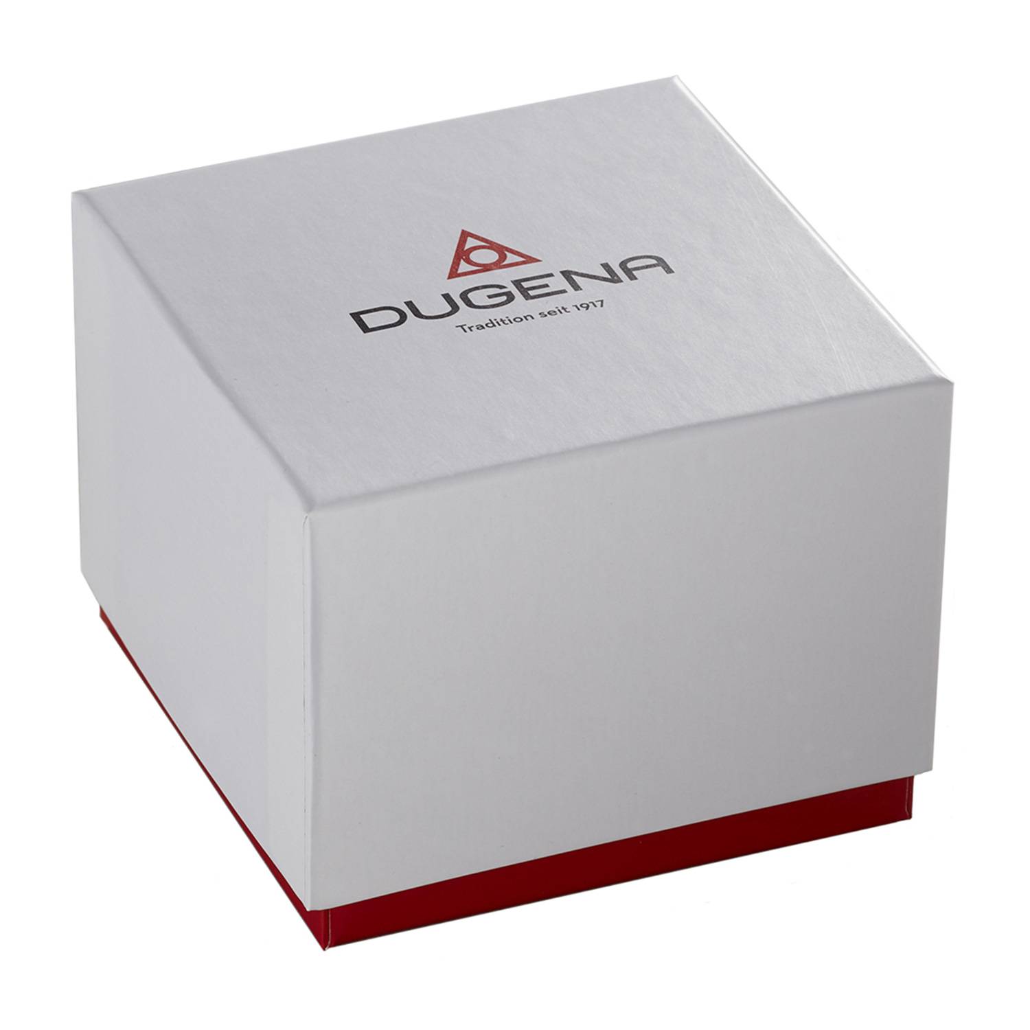 Dugena Damenuhr 4461092 Fiona, Quarz, weißes Zifferblatt, Edelstahl, Mineralglas