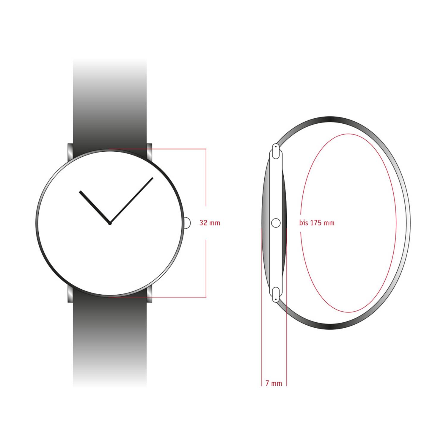 Dugena Damenuhr 4461092 Fiona, Quarz, weißes Zifferblatt, Edelstahl, Mineralglas