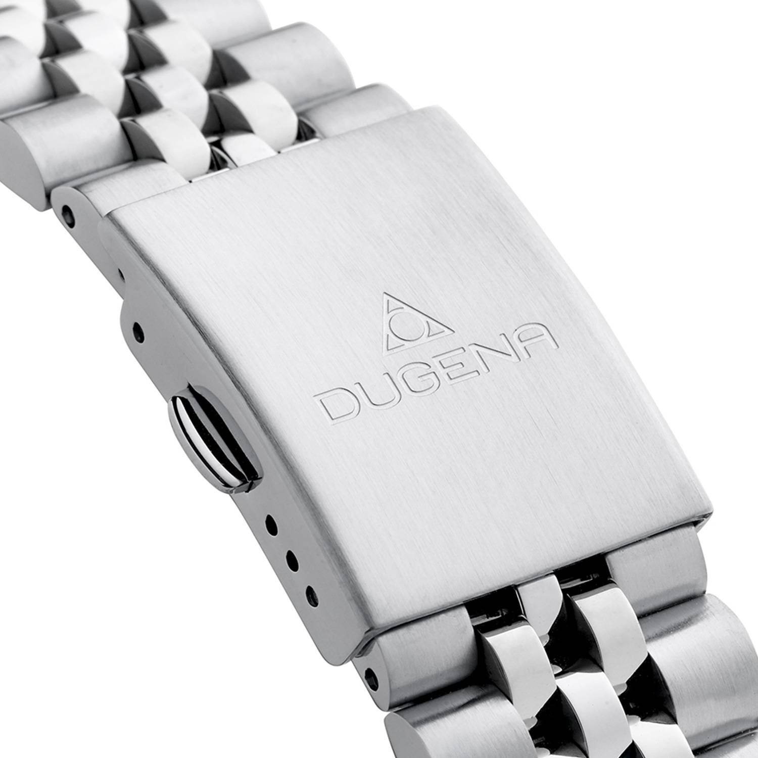 Dugena Herrenuhr 4461068 Vento, Quarz, schwarzes Zifferblatt, Edelstahl