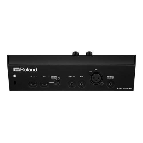 ROLAND BRIDGE CAST - All-In-One Audio-Streaming & Audio-Mixer (parallele Soundmischungen | XLR-Mikrofonvorverstärker |