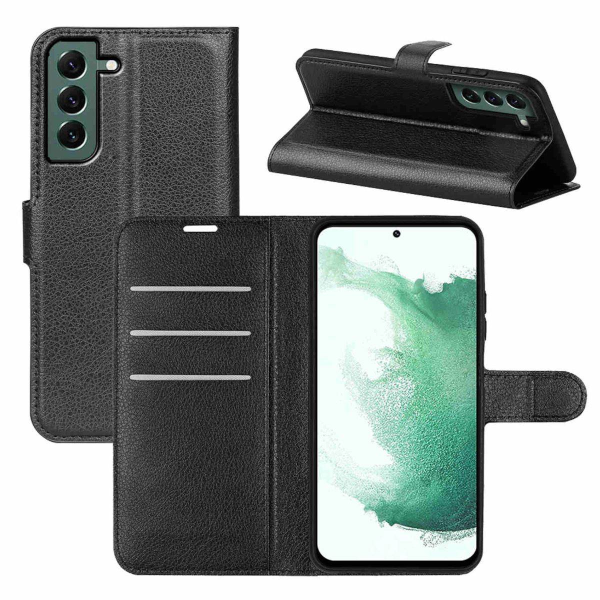 Für Samsung Galaxy S23 Plus Handy Tasche Wallet Premium Schutz Hülle Case Cover Etuis Neu Zubehör Schwarz