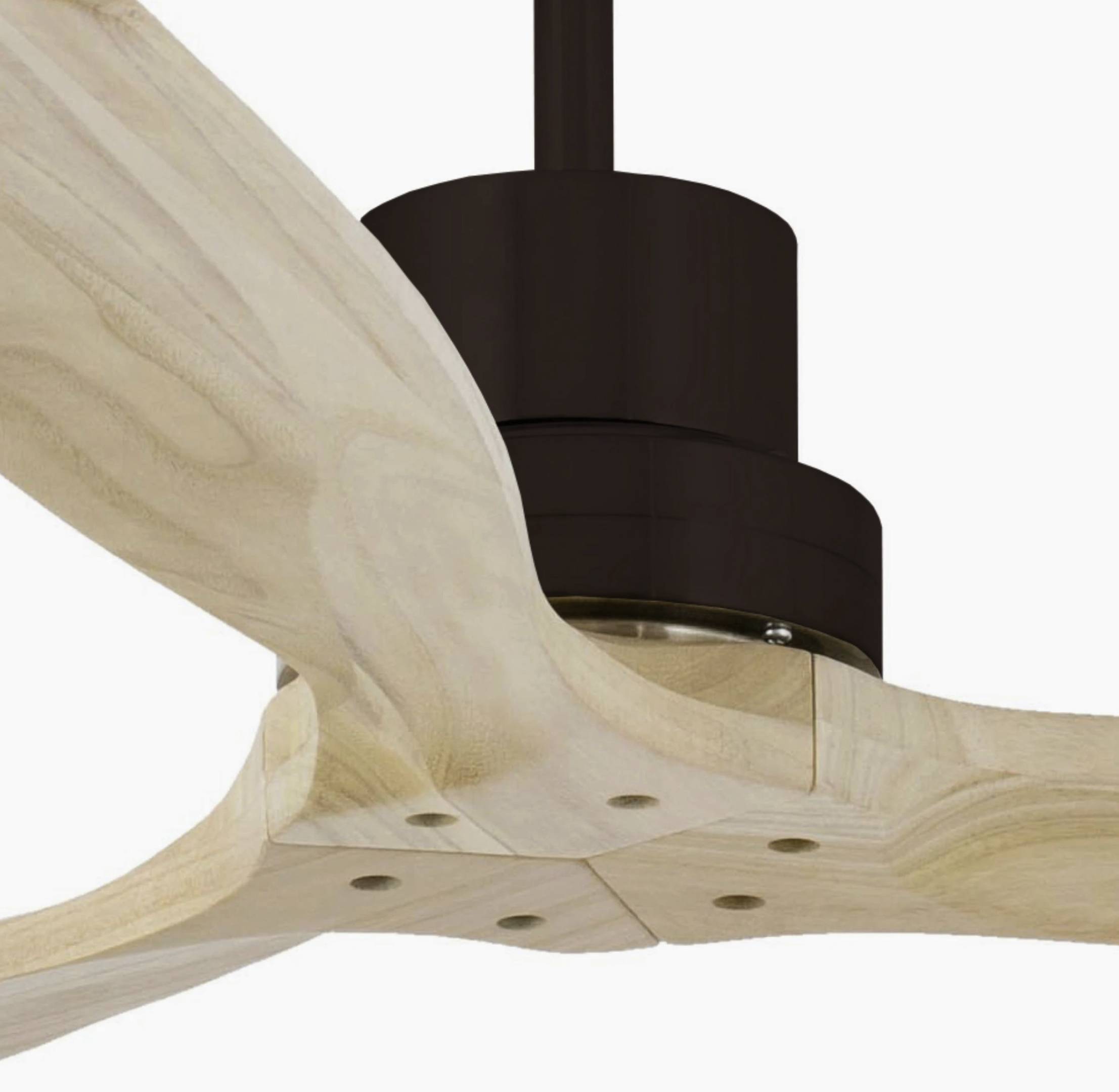 DC Deckenventilator Lantau Braun Kiefer