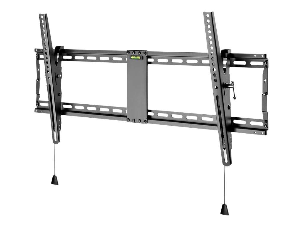 WENTRONIC - Goobay Pro - XL - Klammer - neigen - für LCD TV - verriegelbar - Stahl - Schwarz - Bildschirmgröße: 109.2-25
