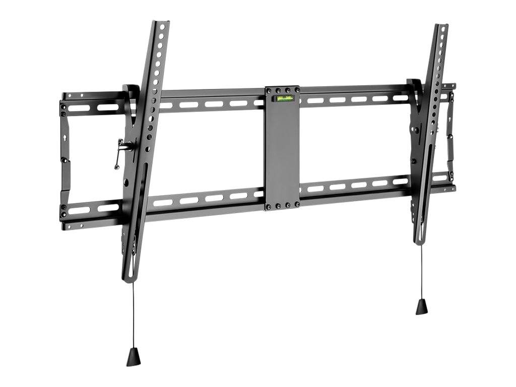 WENTRONIC - Goobay Pro - XL - Klammer - neigen - für LCD TV - verriegelbar - Stahl - Schwarz - Bildschirmgröße: 109.2-25
