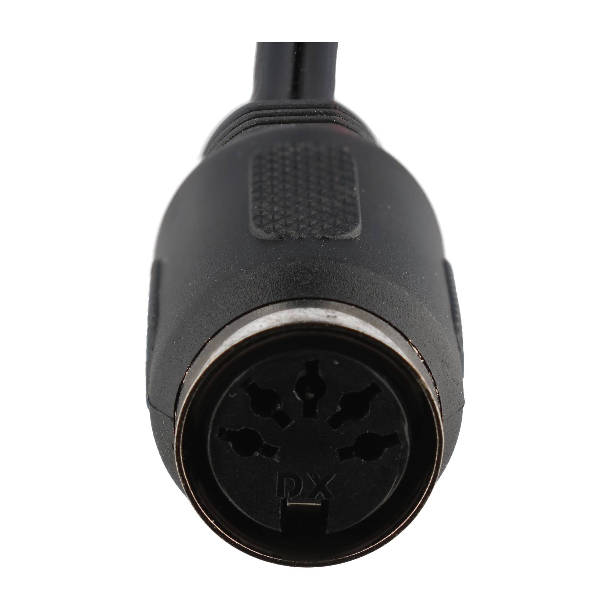 Audio-Kabeladapter, DIN-Buchse zu Stereo-Cinch-Stecker - DIN-Buchse 180° (5-Pin) > 2x Cinch-Stecker (Audio links/rechts)