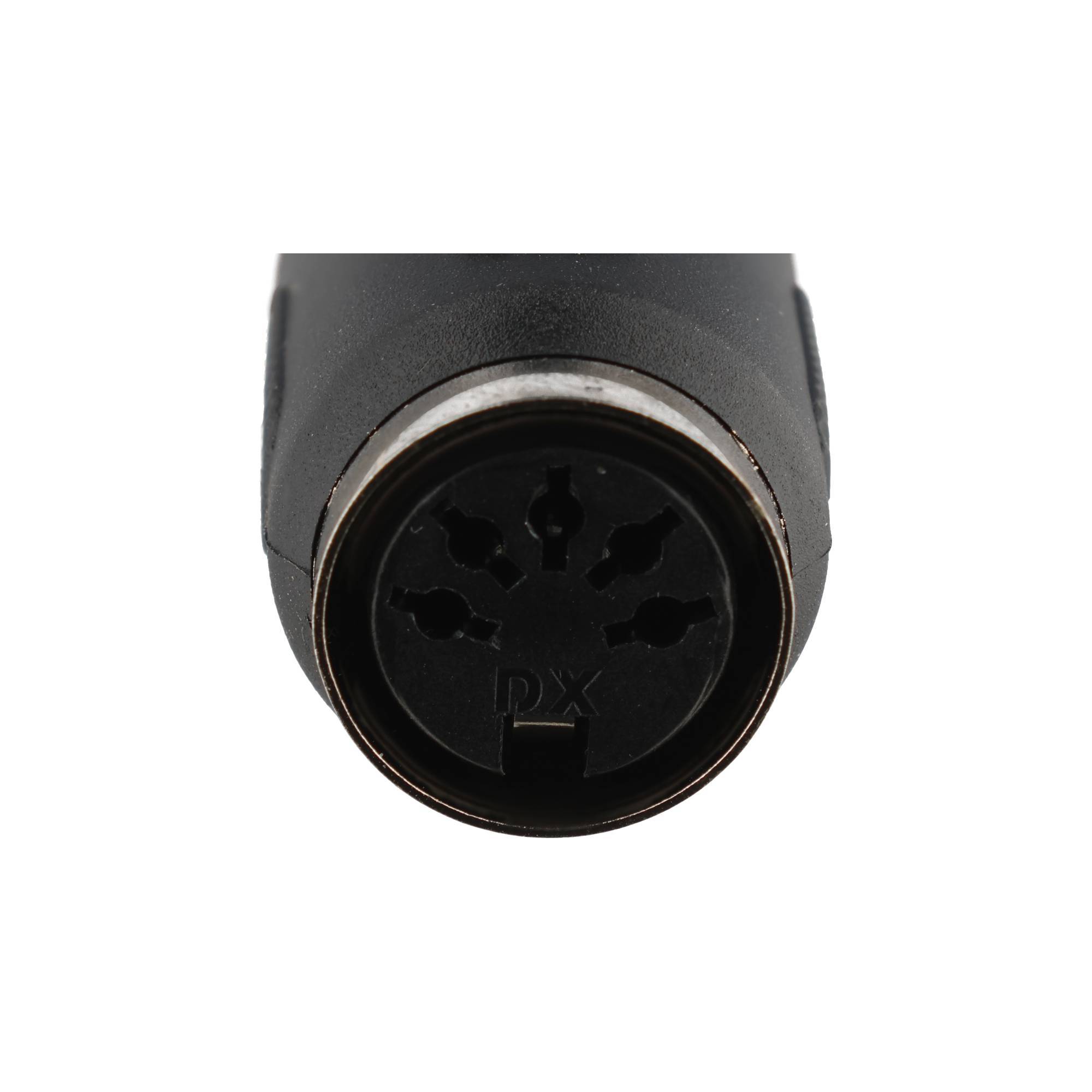 Audio-Kabeladapter, DIN-Buchse zu Stereo-Cinch-Stecker - DIN-Buchse 180° (5-Pin) > 2x Cinch-Stecker (Audio links/rechts)