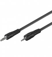 Goobay AVK 313-200 2.0m - 2.5mm - 3.5mm - 2 m - Schwarz - Kabel - Audio/Multimed