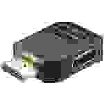 Goobay HDMI™-Adapter, vergoldet - HDMI™-Buchse (Typ A) > HDMI™-Stecker (Typ A) 270°