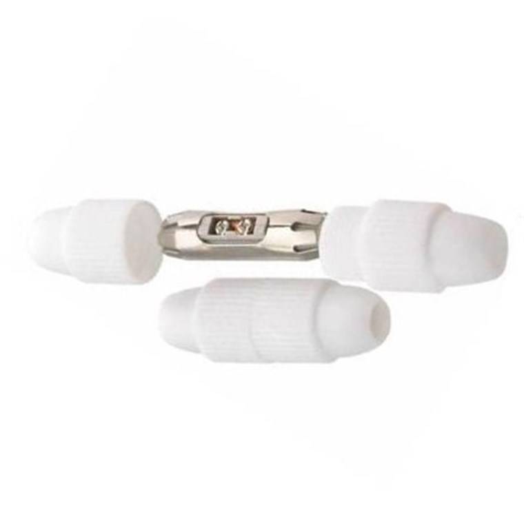 goobay Koaxial Kabelverbinder mit Schraubbefesttigung Plastikgehäuse (Bulk)