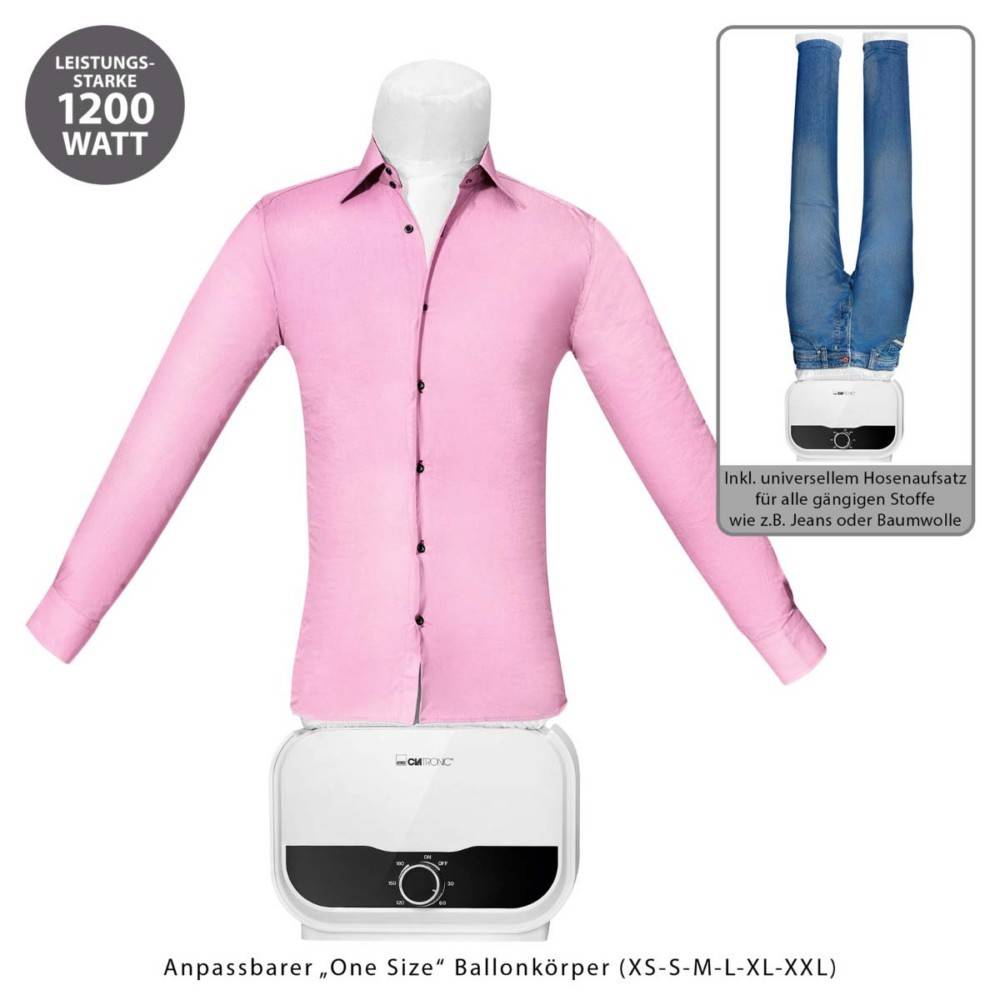 CTC Clatronic Hemden-/Blusen/Hosenbügler CTC HBB 3734 ws