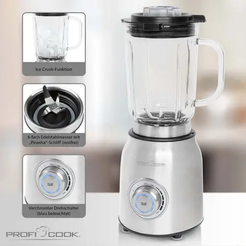 PROFI COOK Universalmixer PC-UM 1207 inox PROFI COOK Universalmixer PC-UM 1207 inox