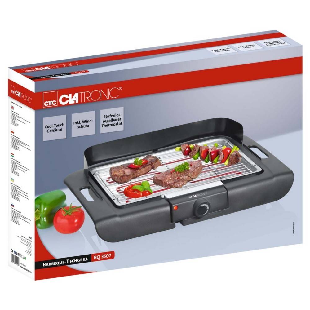 CTC Clatronic Barbecue-Tischgrill CTC BQ 3507 sw