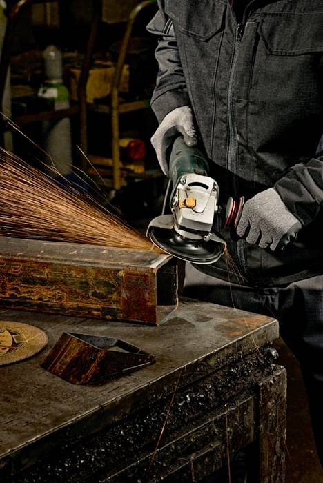 Fiberscheibe CS 561 D.125mm K.320 f.HO/Metall Korund KLINGSPOR