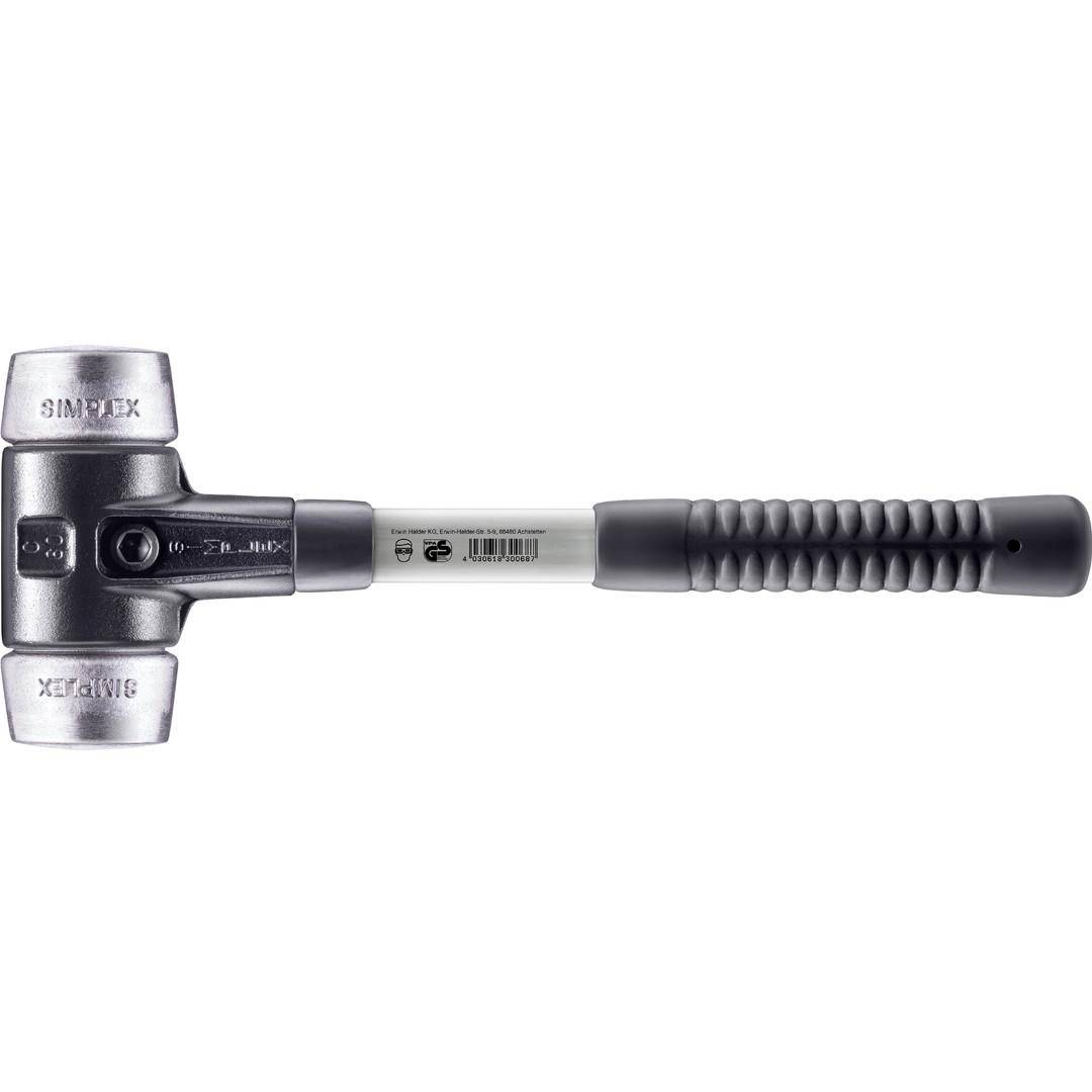 HALDER SIMPLEX-Schonhammer, Weichmetall; mit verstärktem