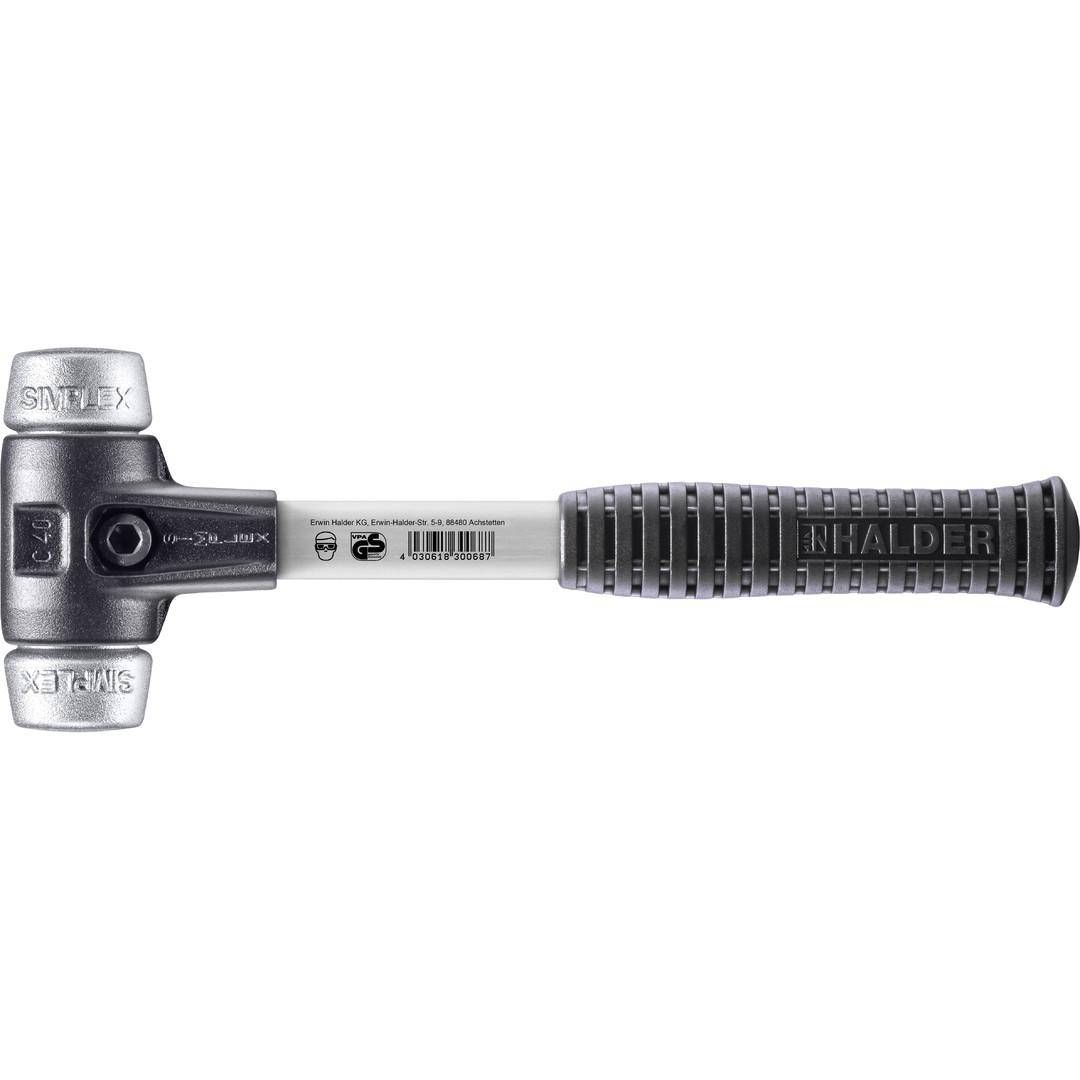 HALDER SIMPLEX-Schonhammer, Weichmetall; mit verstrktem