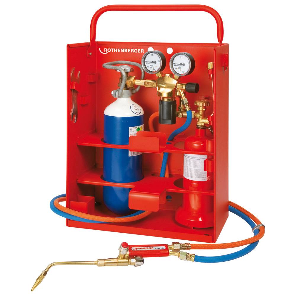ROTHENBERGER Hartlötgerät Allgas 200 PS 0,5/2 Compact-Set