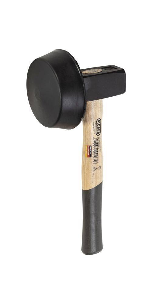 PICARD Plattenlegerhammer 68 1/2 m.rd.Gummi-Einsatz ES Länge 310 mm