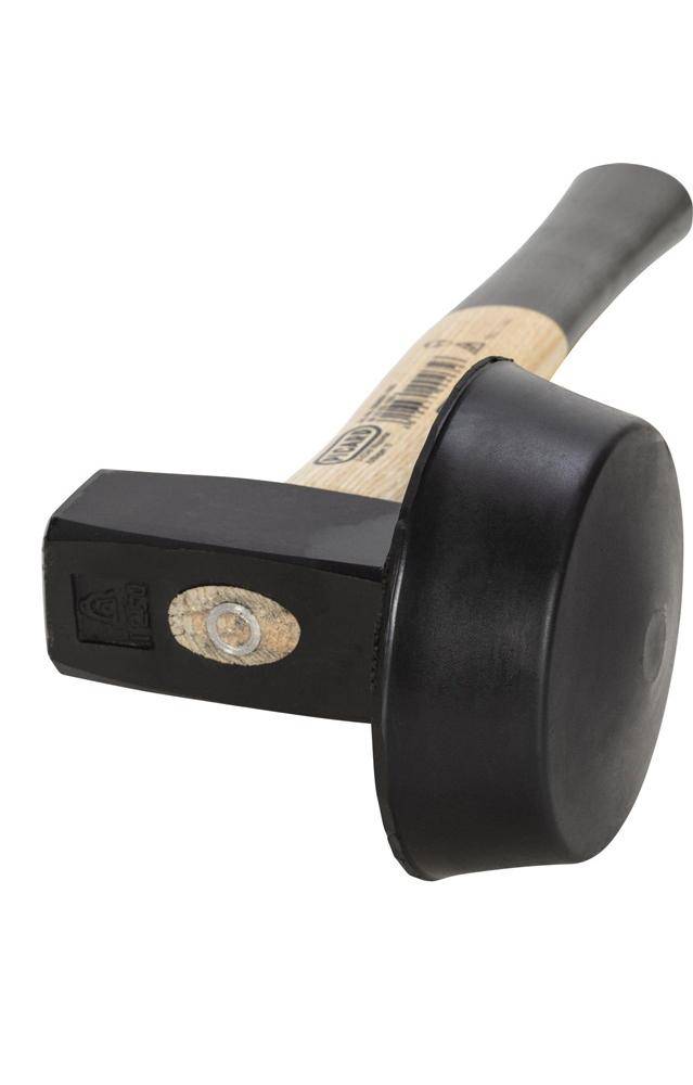 PICARD Plattenlegerhammer 68 1/2 m.rd.Gummi-Einsatz ES Länge 310 mm