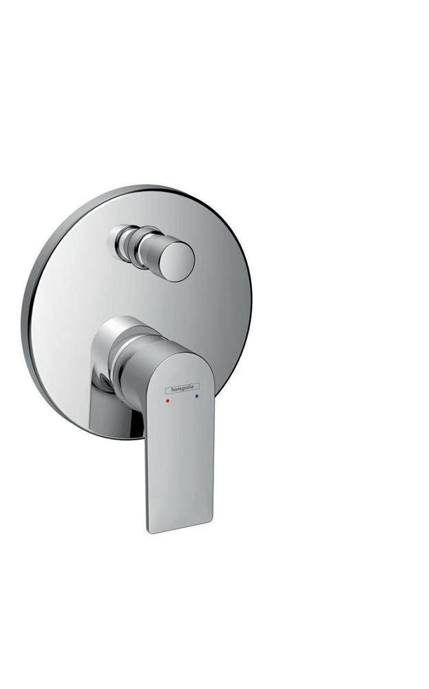 hansgrohe Fertigmontageset Rebris E Einhebel-Wannenmischer, Unterputz