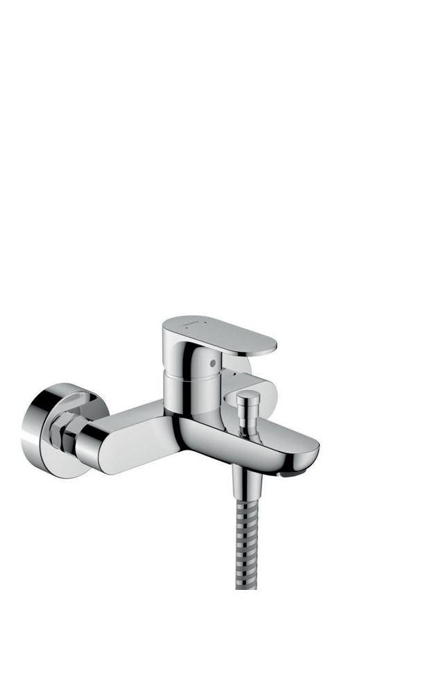 hansgrohe HG Einhebel-Wannenmischer Rebris S Aufputz chrom