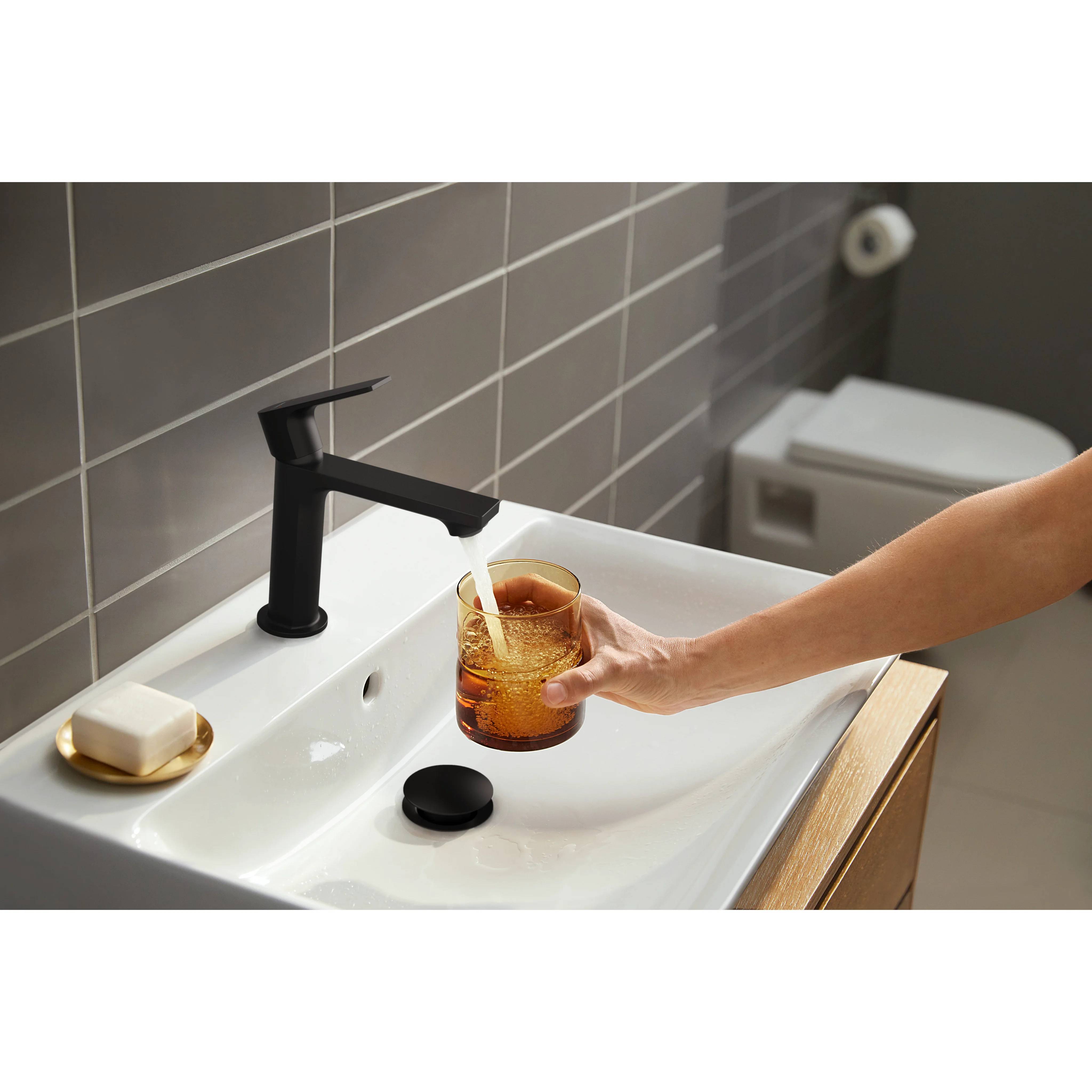 hansgrohe Einhebel-Waschtischmischer Rebris E 110 CoolStart o.Zugstange MSW, 1 Stk.