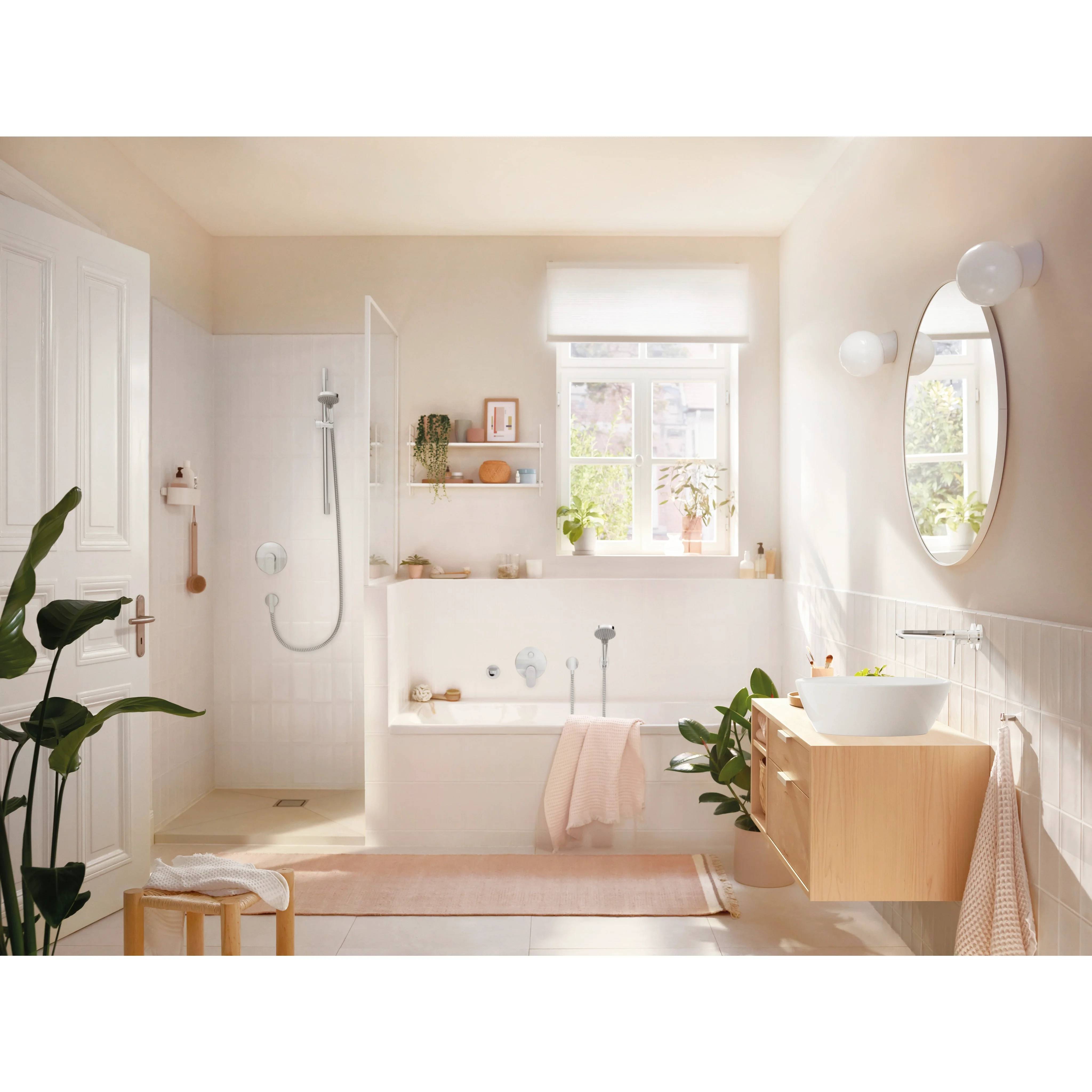 hansgrohe Rebris S, Einhebel-Brausemischer, Unterputz, iBox universal, Chrom, 1 Stk.