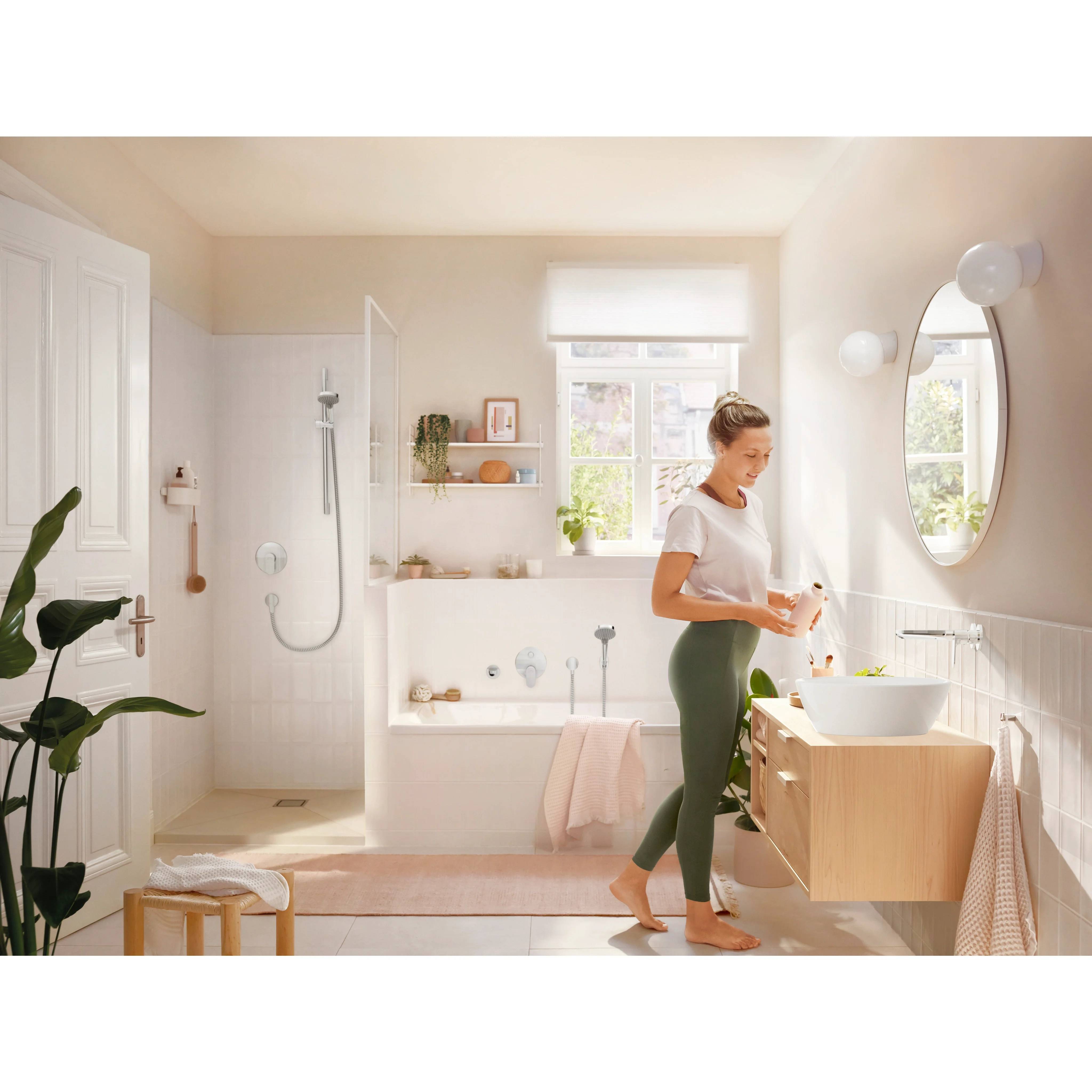 hansgrohe Rebris S, Einhebel-Brausemischer, Unterputz, iBox universal, Chrom, 1 Stk.
