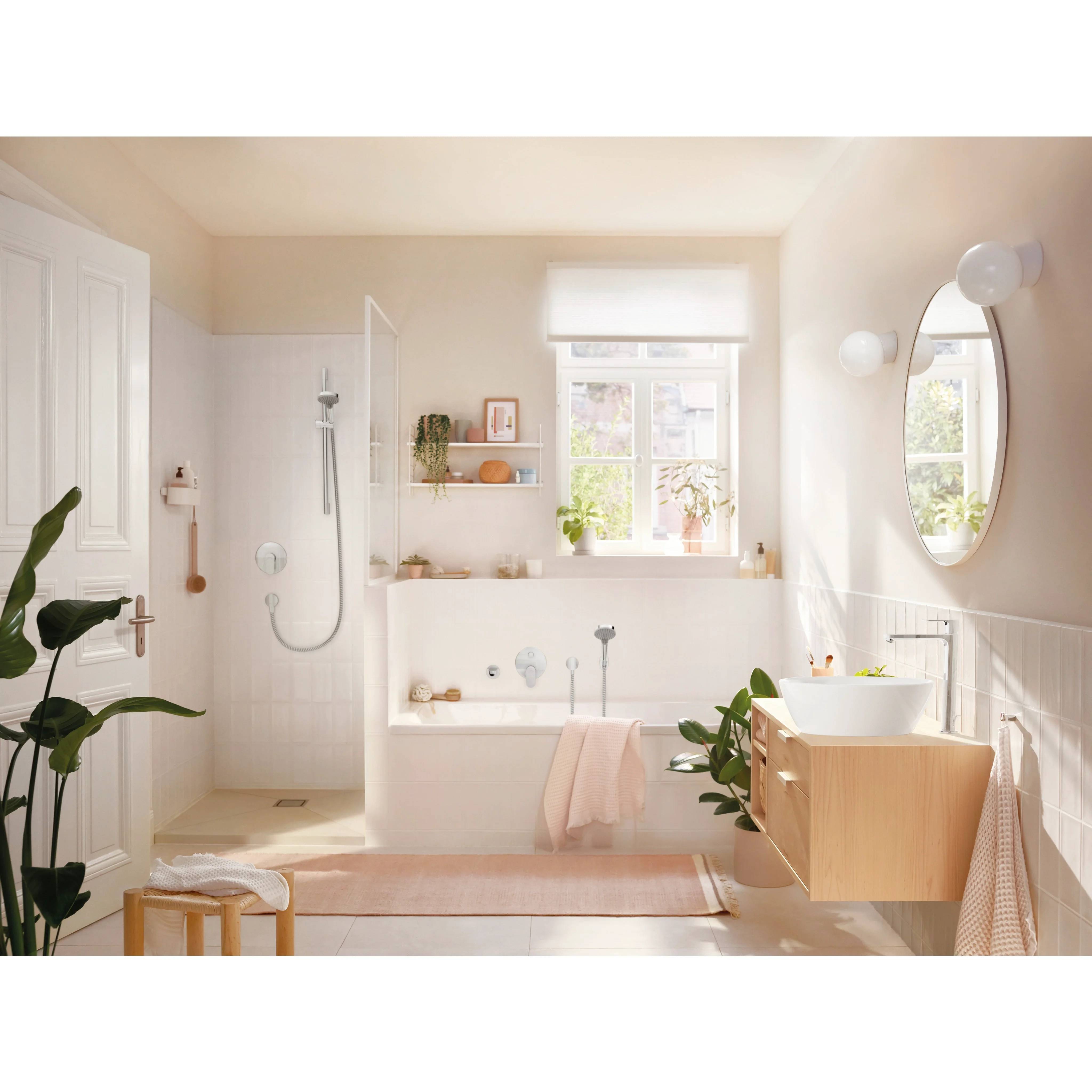 hansgrohe Rebris S, Einhebel-Brausemischer, Unterputz, iBox universal, Chrom, 1 Stk.