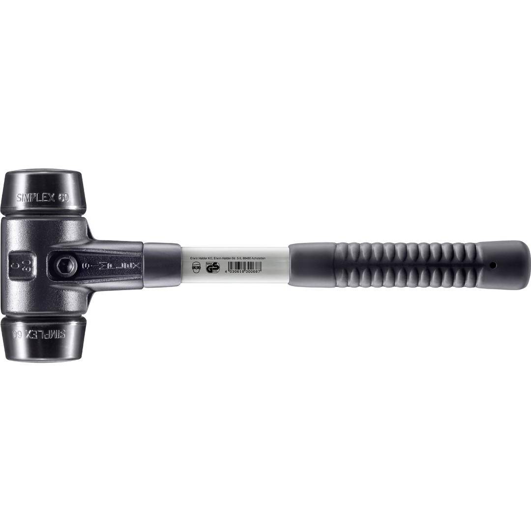 HALDER SIMPLEX-Schonhammer, Gummikomposition; mit verstrktem