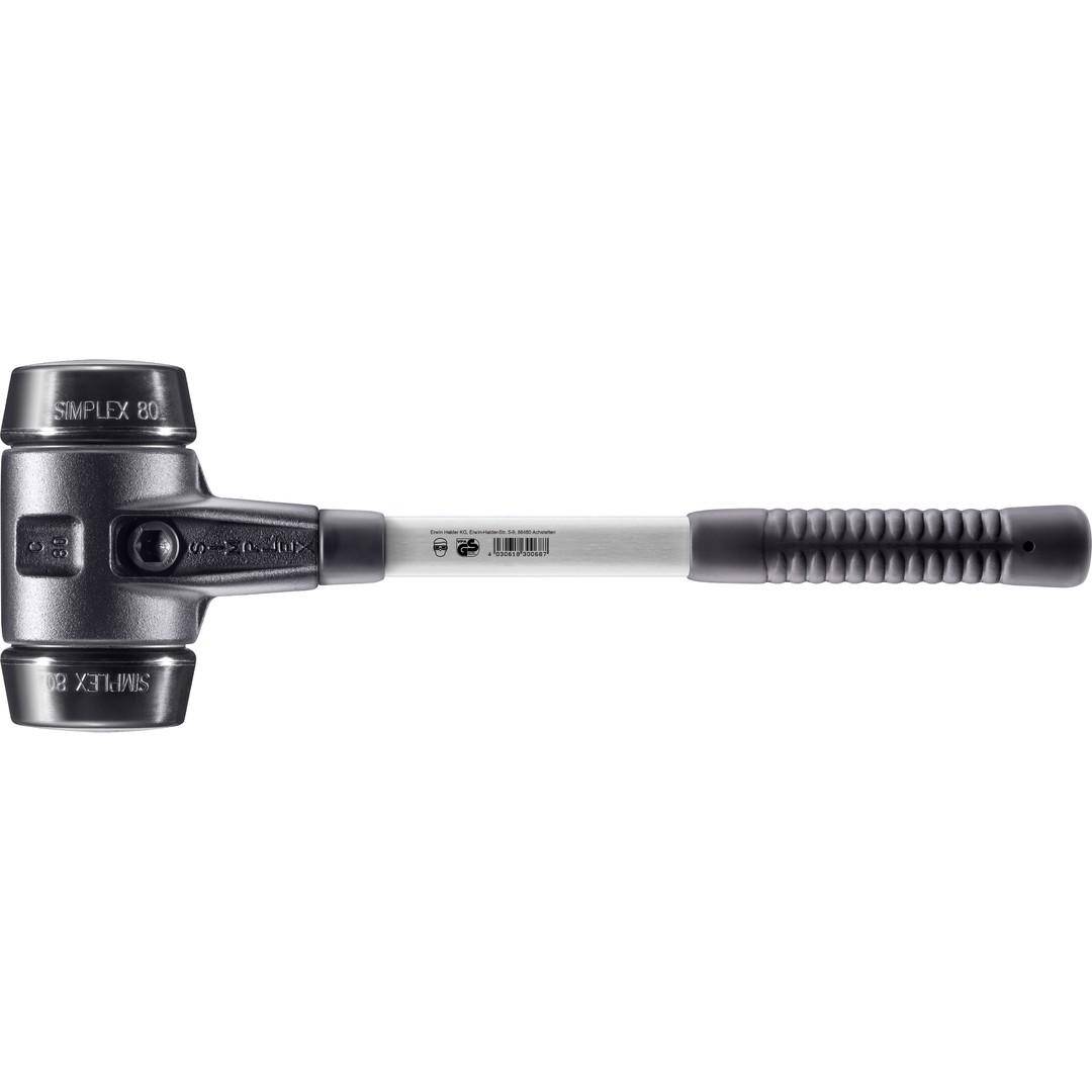 HALDER SIMPLEX-Schonhammer, Gummikomposition; mit verstärktem