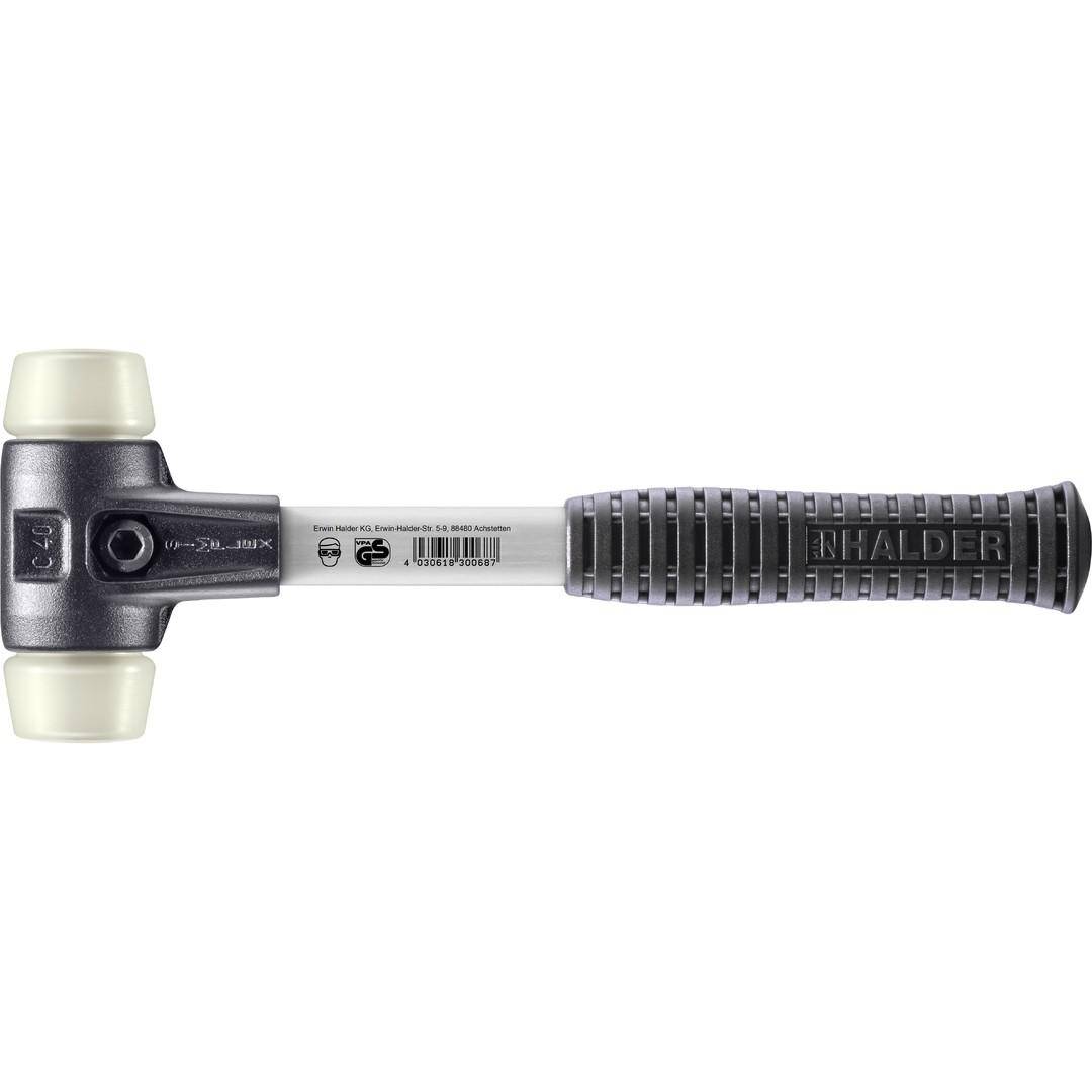 HALDER SIMPLEX-Schonhammer, Nylon; mit verstrktem Tempergussgehuse