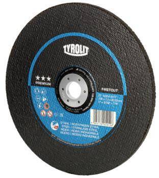 Schruppscheibe PREMIUM D230xS7mmKörnung 30 gekr.2in1 Bohr.22,23mm TYROLIT