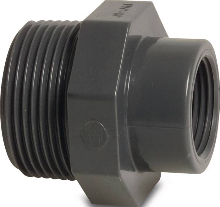 Gewindenippel Maß AG 1x 3/4 Zoll 10bar MEGA