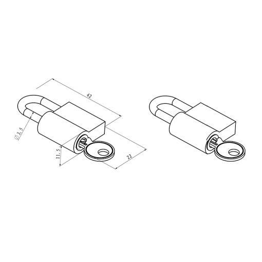 HAGOR - HP Lift Cover incl. Padlocks