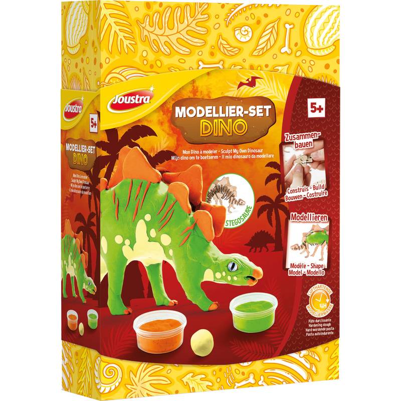 Joustra Modellier-Set "DINO" STEGOSAURUS