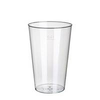 Papstar 12161, 400 ml, Polystyrene, Transparent, 9 cm, 130 mm, 50 Stück(e)