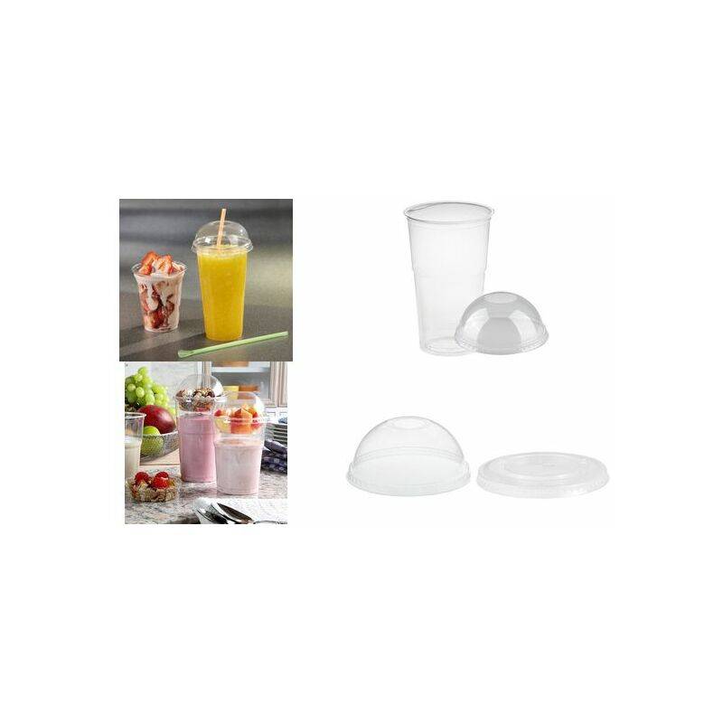 STARPAK Deckel "Hurricane", PET, Durchmesser: 95 mm, flach