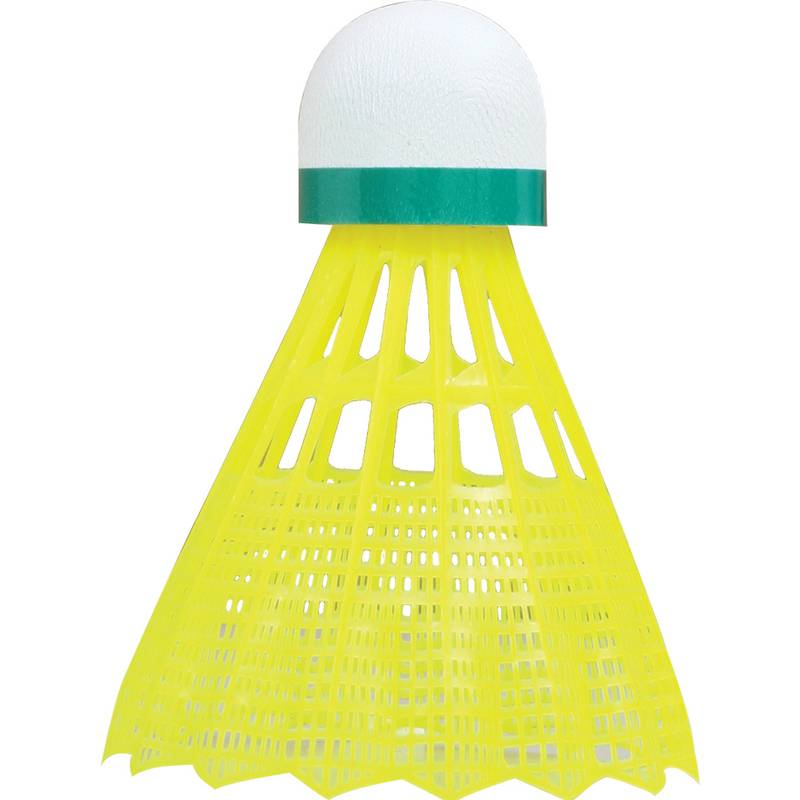 TALBOT torro Badmintonball Tech 350, slow, gelb/grün