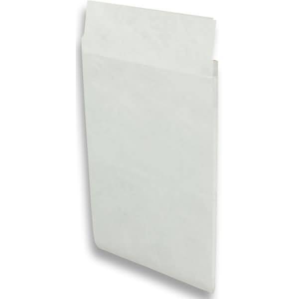 Faltentaschen Tyvek C4 Falte 20mm 55g/qm HK o. Fenster VE=100 St. weiß