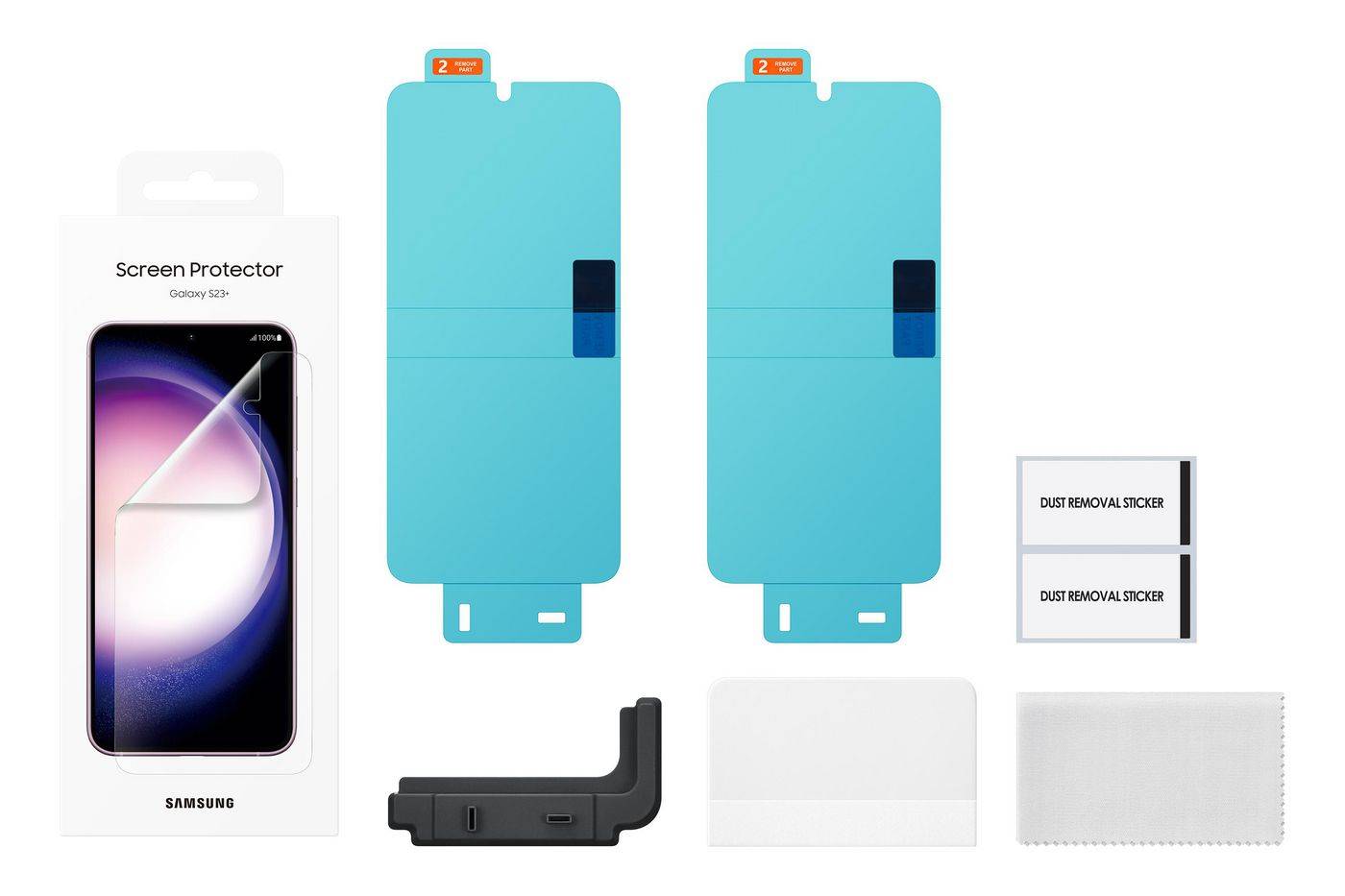 Samsung EF-US916 - Bildschirmschutz für Handy - Folie - durchsichtig - für Galax