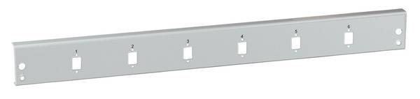 Frontblende 24 x SC Simplex/E2000® -- Simplex/MTRJ/LC Duplex, schwarz Glasfaserverkabelung für 19