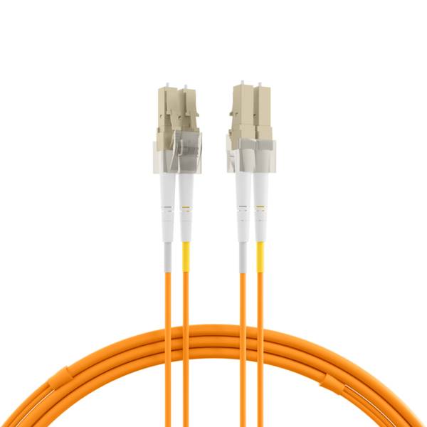 Duplex Patchkabel Flat-Twin LC-LC OM2 -- 45m LSZH 3x5mm orange SALE Glasfaserverkabelung Flat Twin