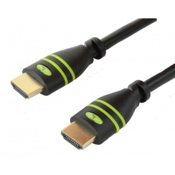 High Speed HDMI Kabel mit Ethernet, mit -- Verstärker, 25m, schwarz Multimedia Video-Komponenten