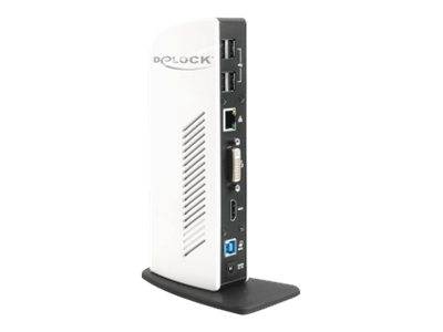 DELOCK Portrep. USB3.0 mit LAN+HDMI+DVI Peripheriegeräte & Zubehör &